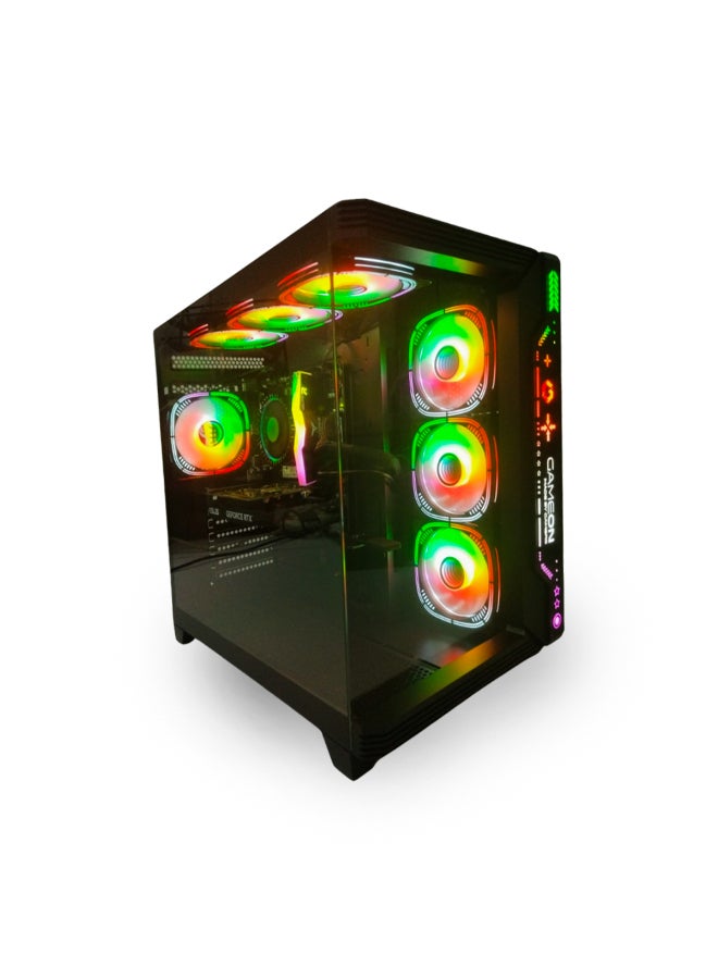 GAMEON Gaming PC With Core i5-14400F Processor/16GB RAM DDR4/1TB SSD/6GB Nvidia GeForce RTX 3050 Graphics/Windows 11 Pro/ Black - Image 3