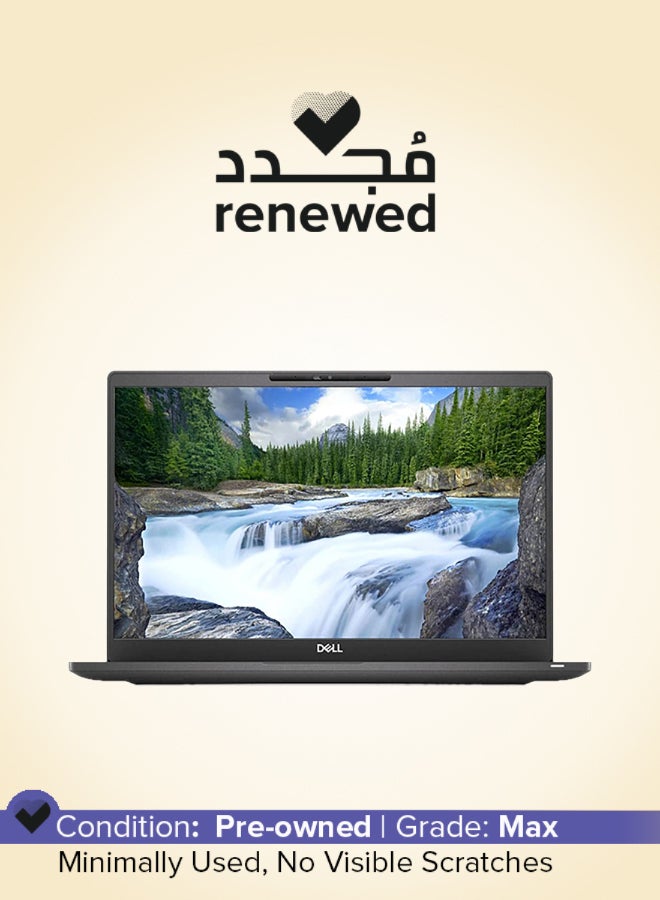 ديل Renewed - Latitude 7400 Laptop With 14-inch Full HD Display,Core i7 Processor/8th Gen/Dual Core/16GB RAM/512GB SSD/Intel HD Graphics/Windows 10 English black - Image 1