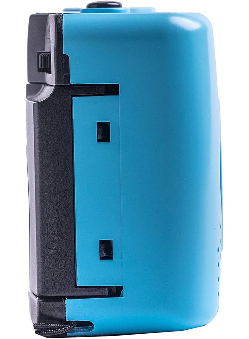 كوداك M35 35mm Film Camera - Focus Free, Reusable, Built in Flash, Easy to Use (Cerulean Blue) - Image 2