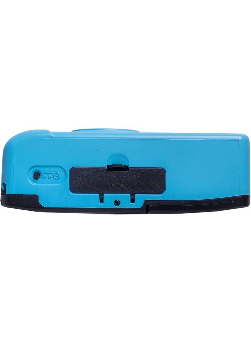 كوداك M35 35mm Film Camera - Focus Free, Reusable, Built in Flash, Easy to Use (Cerulean Blue) - Image 5