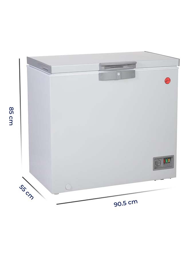 HOOVER 263L, Net Capacity 202L Single Door Chest Freezer, Low Frost, Convertible Temp, LED Lighting, 1 Year Warranty,Premium Grey - HCF-K263-GR 263 L 1 W HCF-K263-GR Grey - Image 2