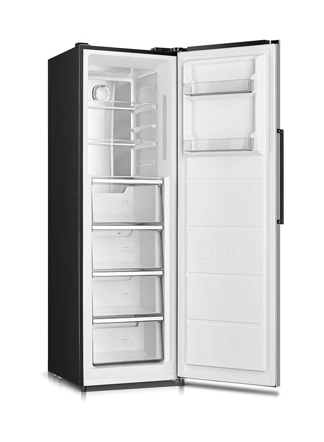Hoover 345L Total No Frost Convertible Temp 2 In 1 Fridge-Freezer, Inverter System, Metal Multi Air Cooling, LED Light, Door Display, Inox Finish, 265L Net (345L Gross) – HSFR-K345-S HSFR-K345-S Inox - Image 5