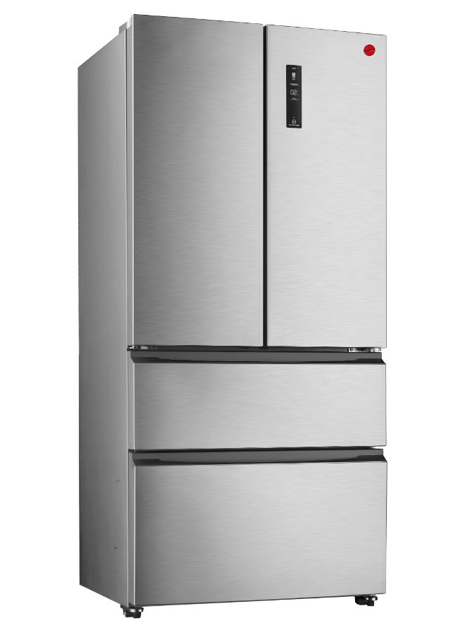 Hoover 670L French Door Refrigerator, Inverter Compressor, LED Display with Touch Control, Silver, 531L Net (670L Gross) – HFD-K670-S HFD-K670-S Silver - Image 4