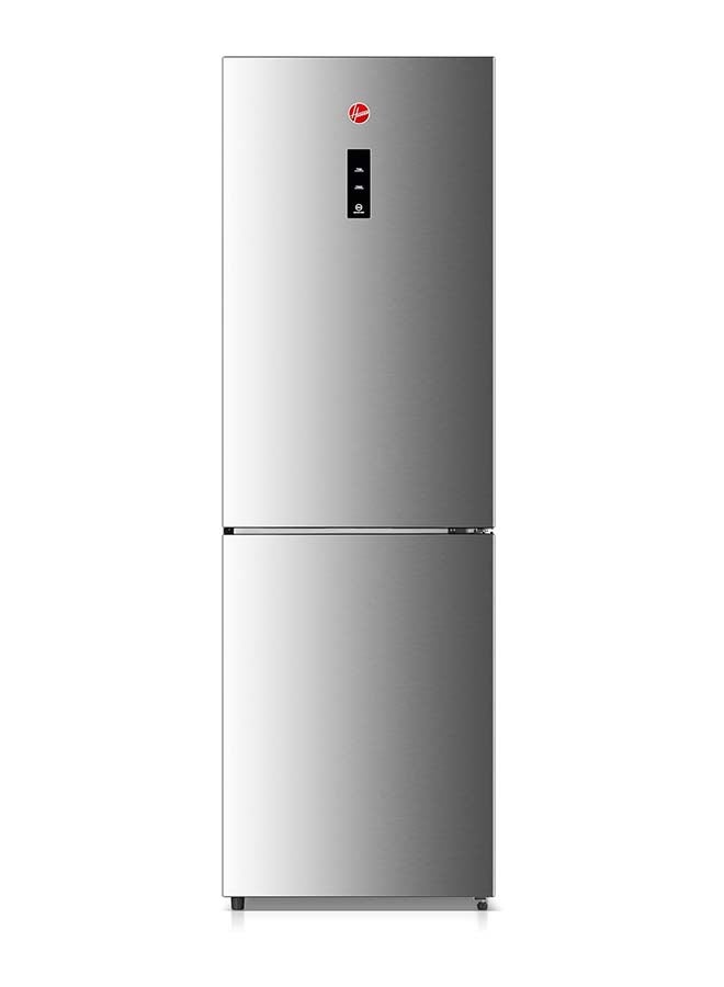 هوفر ثلاجة ذات بابين، 414 لتر، بدون صقيع، ضاغط عاكس، تدفق هواء متعدد، قسم تبريد، صانع ثلج دوار، ضوء LED، عرض على الباب، ضمان سنة واحدة، تشطيب إنوكس - HBR-K414-S - Image 1