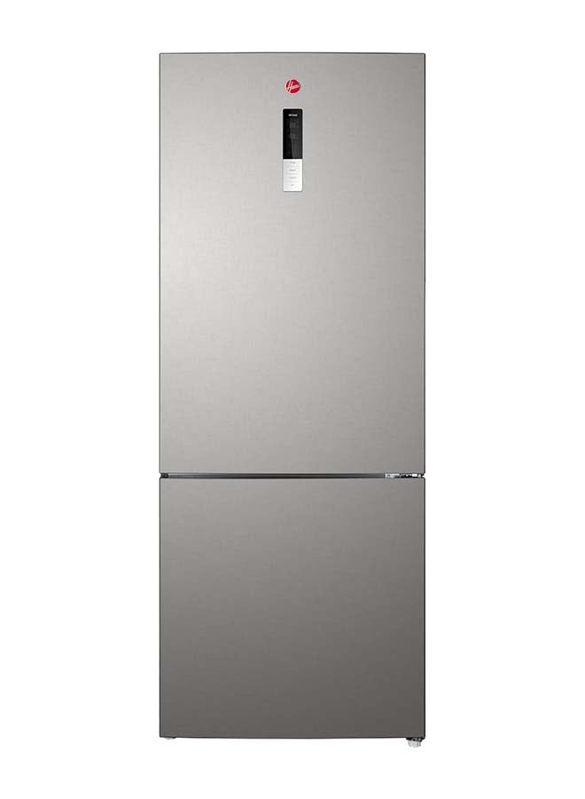 HOOVER 575L Bottom Mount Dual Inverter Refrigerator, LED Display with Touch Control, Humidity Control Crisper,1 Year Manufacturer & 10-Year Warranty on Inverter Compressor, 50/60 Hz INox - HBR-M575-S HBR-M575-S Silver - Image 1