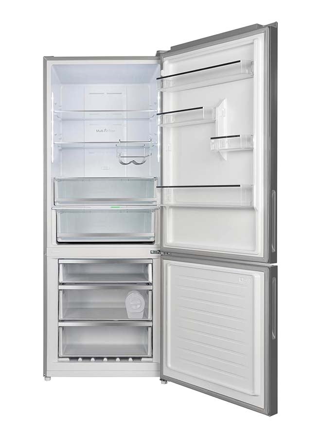 HOOVER 575L Bottom Mount Dual Inverter Refrigerator, LED Display with Touch Control, Humidity Control Crisper,1 Year Manufacturer & 10-Year Warranty on Inverter Compressor, 50/60 Hz INox - HBR-M575-S HBR-M575-S Silver - Image 2