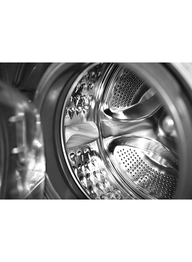 هوفر مجموعة غسالة ومجفف 10 كجم، سعة تجفيف 6 كجم، سرعة دوران 1400 دورة في الدقيقة، 17 برنامج، لوحة تحكم دوارة ولمسية، ضمان سنة واحدة من الشركة المصنعة وضمان 10 سنوات على محرك العاكس، رمادي لافا - HWD-M10614-G - Image 4