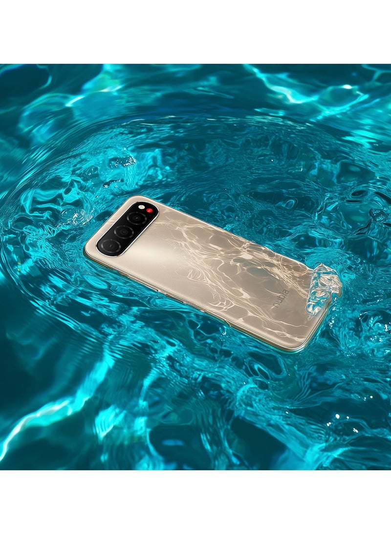 زد تي اي نوبيا إير ألترا-سليم ثنائي الشريحة تيتانيوم صحراوي 8GB+12GB RAM 256GB 5G - نسخة الشرق الأوسط - Image 5