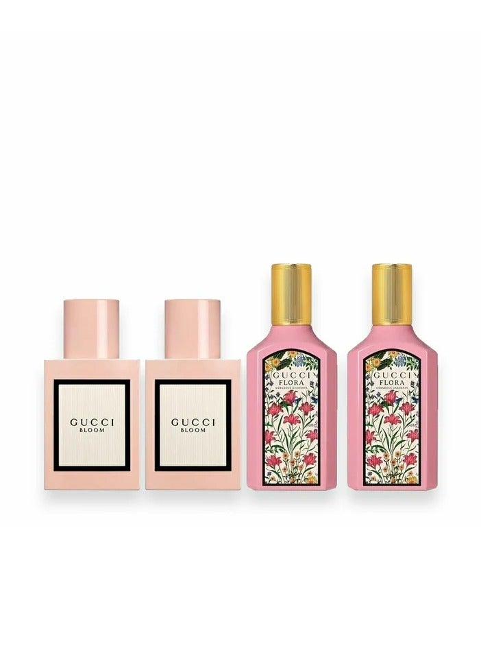 GUCCI For Women Mini Set Edp 2 X 5ml (Bloom Edp) + 2 X 5ml (Flora Gorgeous Gardenia Edp) 5+5+5+5ml - Image 2