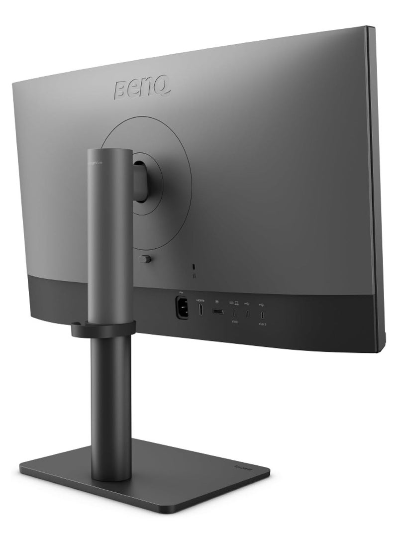 بين كيو شاشة مصممي الجرافيك PD2706QN 27" 2K QHD 2560x1440 IPS، 95% P3، 100% sRGB/Rec.709، USB-C 90W، 100Hz، معايرة برمجية، سلسلة تسلسلية، لوحة نانو غير لامعة مضادة للتوهج، قابلة للتعديل في الارتفاع - Image 2