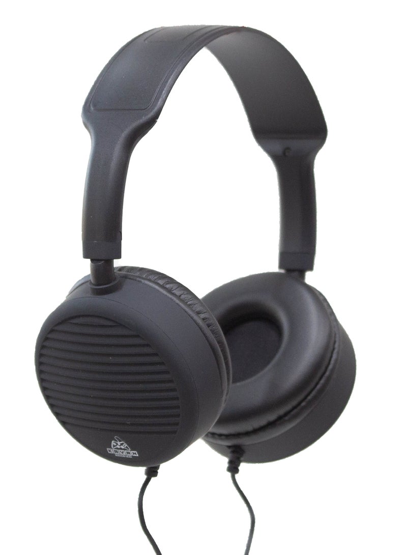 كايان سماعات كايان KN-826 ستيريو هاي فاي مع ميكروفون HD، سماعة رأس سلكية فوق الأذن مع جاك 3.5 مم، صوت عالي الدقة، تصميم مريح – أسود - Image 2