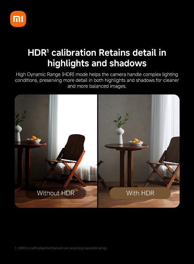 Xiaomi Smart Camera C701 | 4K UHD clarity | Dual-band Wi-Fi 6  | 8MP Super Sharp Video Camera | upto 256GB memory - Image 3