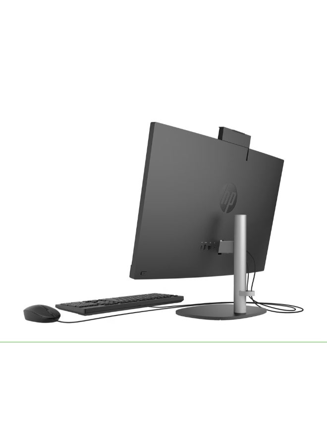 HP ProOne 240 G10 All-in-one With 23.8 Inch Full HD (1920X1080) Display,Intel Core i7-1355U Processor/16GB RAM DDR5/512GB SSD/Intel Iris Xe Graphics/DOS(Without Windows)/ English/Arabic Black - Image 4