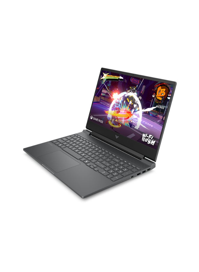 HP Victus 15-fb3704nx Gaming Laptop With 15.6 Inch Full HD (1920X1080) Display IPS 144Hz, AMD Ryzen 5-8645HS Processor/16GB RAM DDR5/512GB SSD/4GB NVIDIA GeForce RTX 2050 Graphics/DOS(Without Windows)/ English/Arabic Mica Silver - Image 2