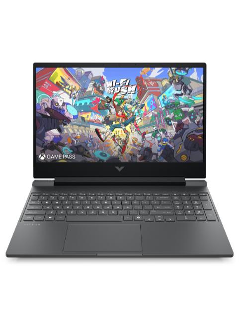 HP Victus 15-fb3704nx Gaming Laptop With 15.6 Inch Full HD (1920X1080) Display IPS 144Hz, AMD Ryzen 5-8645HS Processor/16GB RAM DDR5/512GB SSD/4GB NVIDIA GeForce RTX 2050 Graphics/DOS(Without Windows)/ English/Arabic Mica Silver - Image 1