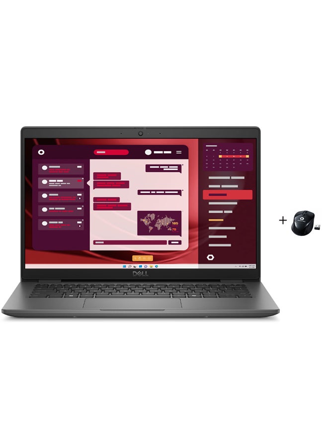 ديل لابتوب لاتيتيود 3450 بشاشة 14 بوصة بدقة Full HD (1920X1080)، مع معالج إنتل كور ألترا 7-155U/ذاكرة وصول عشوائي 16 جيجابايت DDR5/512 جيجابايت SSD/نظام DOS (بدون ويندوز) - Image 1