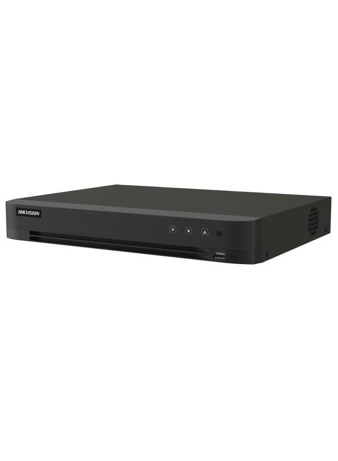 HIKVISION IDS-7204HTHI-M1/S 4CH 8MP (4K) HD DVR, 1CH Audio RCA, Turbo HD - Image 1