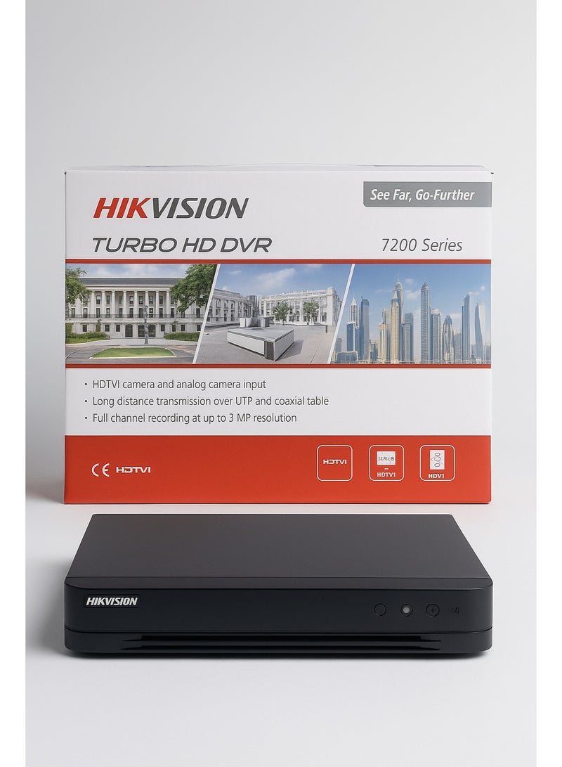 HIKVISION IDS-7204HTHI-M1/S 4CH 8MP (4K) HD DVR, 1CH Audio RCA, Turbo HD - Image 3