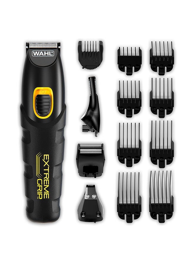 وال مقص الحلاقة المتعدد 7 في 1 للرجال من إكستريم جريب | شفرات من الفولاذ المقاوم للصدأ عالية الأداء | 12 مشط توجيهي بأطوال قابلة للتعديل (0.5 مم - 11 مم) | وقت تشغيل 120 دقيقة - 09893-417 - Image 1