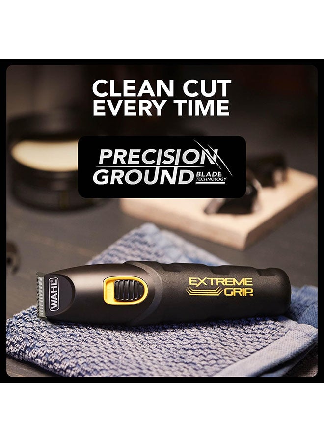 وال مقص الحلاقة المتعدد 7 في 1 للرجال من إكستريم جريب | شفرات من الفولاذ المقاوم للصدأ عالية الأداء | 12 مشط توجيهي بأطوال قابلة للتعديل (0.5 مم - 11 مم) | وقت تشغيل 120 دقيقة - 09893-417 - Image 3