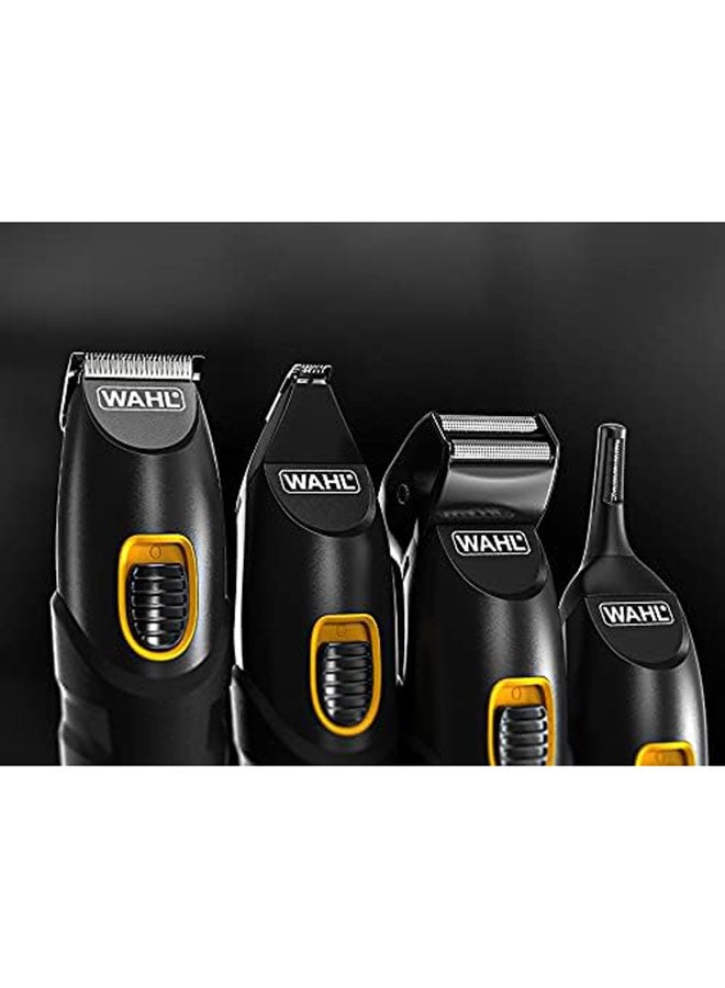 وال مقص الحلاقة المتعدد 7 في 1 للرجال من إكستريم جريب | شفرات من الفولاذ المقاوم للصدأ عالية الأداء | 12 مشط توجيهي بأطوال قابلة للتعديل (0.5 مم - 11 مم) | وقت تشغيل 120 دقيقة - 09893-417 - Image 5