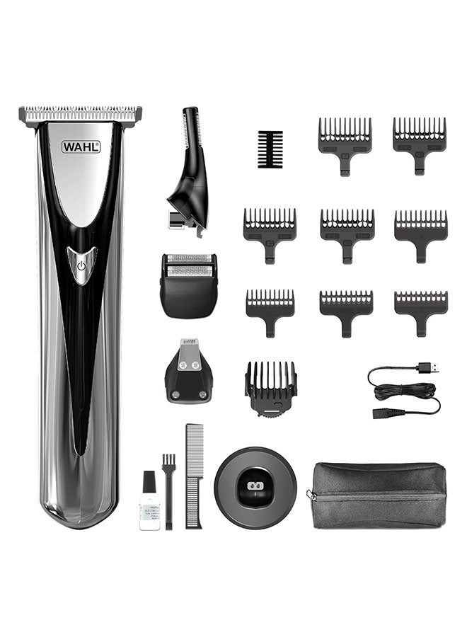 وال أداة تشذيب متعددة الاستخدامات 8 في 1 من وايل، تشذيب كامل للجسم، رؤوس شفرات قابلة للغسل، تشذيب الأنف، إزالة شعر الأذن، بطارية طويلة العمر، مثالية له - 3026318 - Image 1