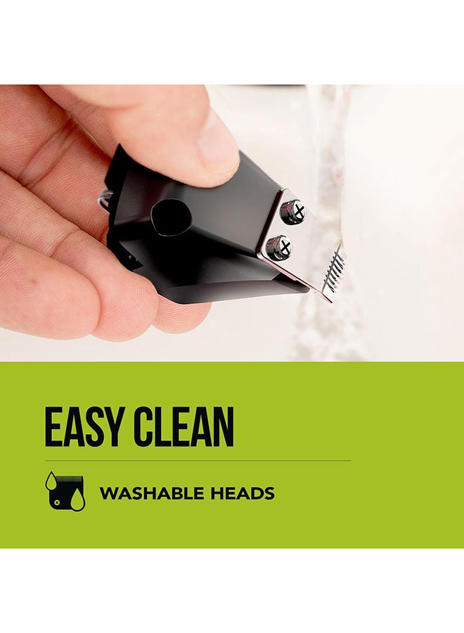 وال أداة تشذيب متعددة الاستخدامات 8 في 1 من وايل، تشذيب كامل للجسم، رؤوس شفرات قابلة للغسل، تشذيب الأنف، إزالة شعر الأذن، بطارية طويلة العمر، مثالية له - 3026318 - Image 5