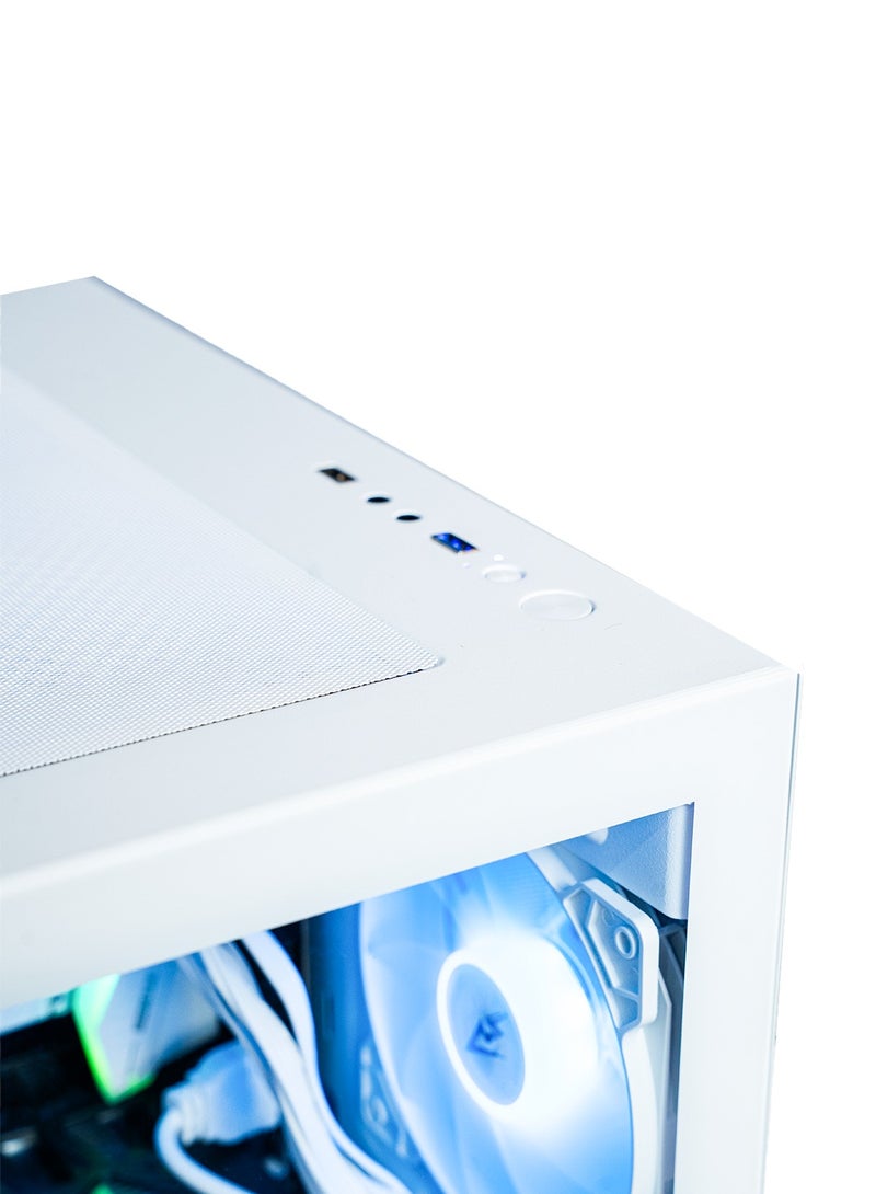 Setup Master Gaming PC With Intel Core i5-12400F Processor/16GB RAM DDR5/1TB SSD/Nvidia GeForce RTX 5060 Graphics Card/Windows 11 Pro+ Mouse and Keyboard and Wireless Card White - Image 4