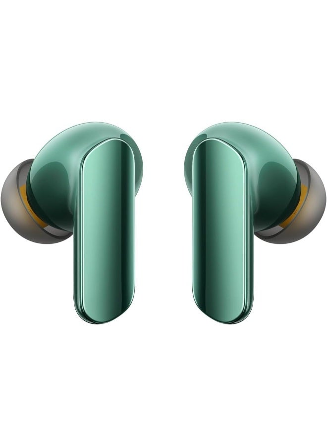 realme Buds Air 7 Pro | Dual‑Driver ANC Earbuds | AI Live Translator | Aircraft‑Grade Aluminum Build | IP55 Water‑Resistant Racing Green - Image 3