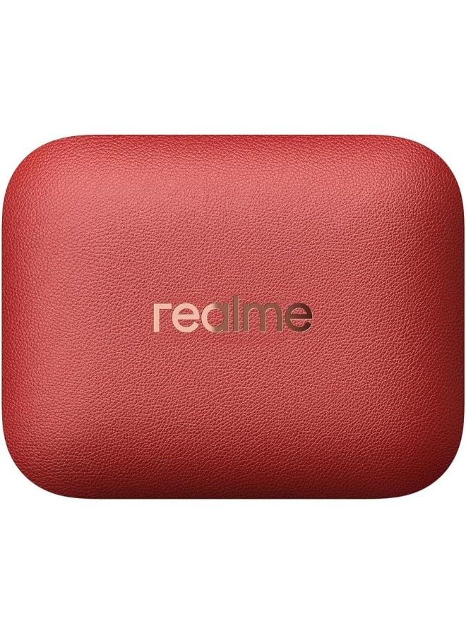 realme Buds Air 7 Pro | Dual‑Driver ANC Earbuds | AI Live Translator | Aircraft‑Grade Aluminum Build | IP55 Water‑Resistant Fiery Red - Image 3