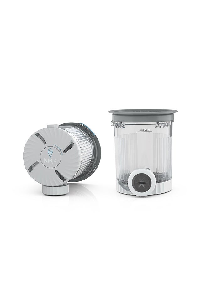 NINJACREAMI SWIRL SOFT SERVE ICE CREAM MAKER 0.47 L 800 W NC701ANZ Platinum Silver - Image 5