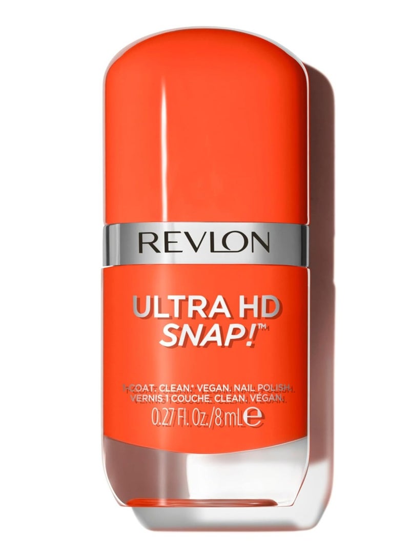 ريفلون طلاء أظافر فائق الوضوح، تركيبة نباتية تدوم طويلاً، 007 أشياء ساخنة - Image 1