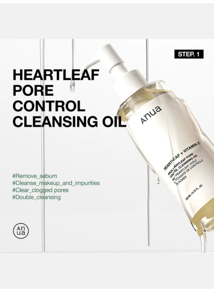 انوا Heartleaf & PDRN Brightening Hydration Skincare Bundle- Heartleaf Pore Control Cleansing Oil, Heartleaf Quercetinol Pore Deep Cleansing Foam, Heartleaf 77 Soothing Toner, PDRN Hyaluronic Acid Capsule 100 Serum & 3 Ceramide Panthenol Moisture Barrier Cream 650ml - Image 3