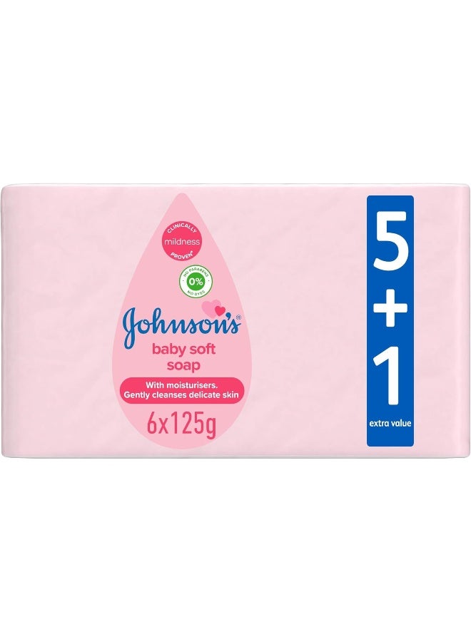 Johnson's Baby Soft Soap With Moisturisers - Image 1