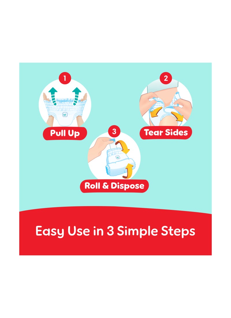 بامبرز حفاضات بنطلون راحة قصوى حجم 6 (16+كجم) عبوة توفير سوبر - Image 5