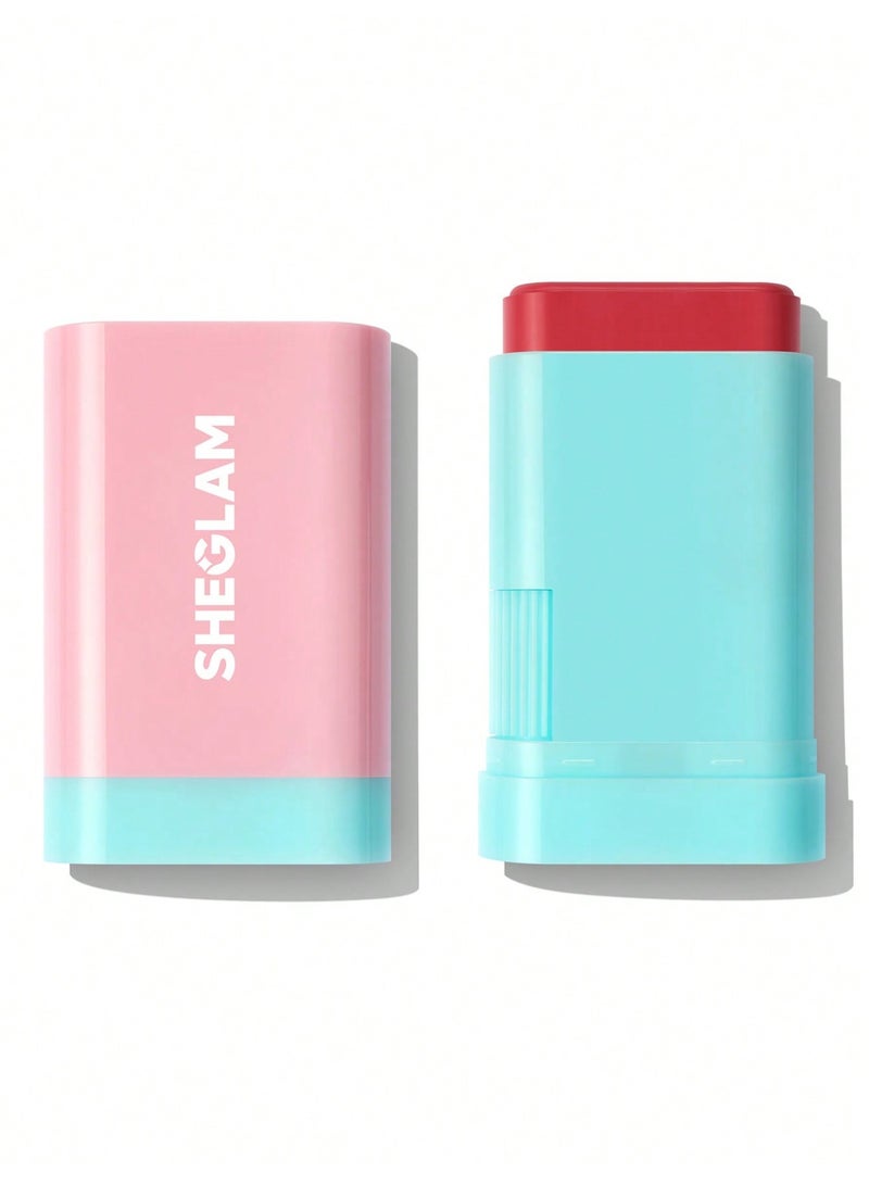 SHEGLAM Glass Glow Blush Stick Cherry Express - Image 1