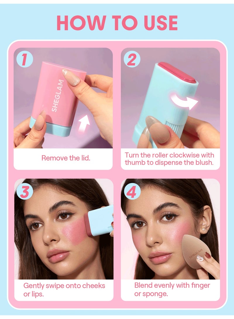 Glass Glow Blush Stick Pink Lemonade