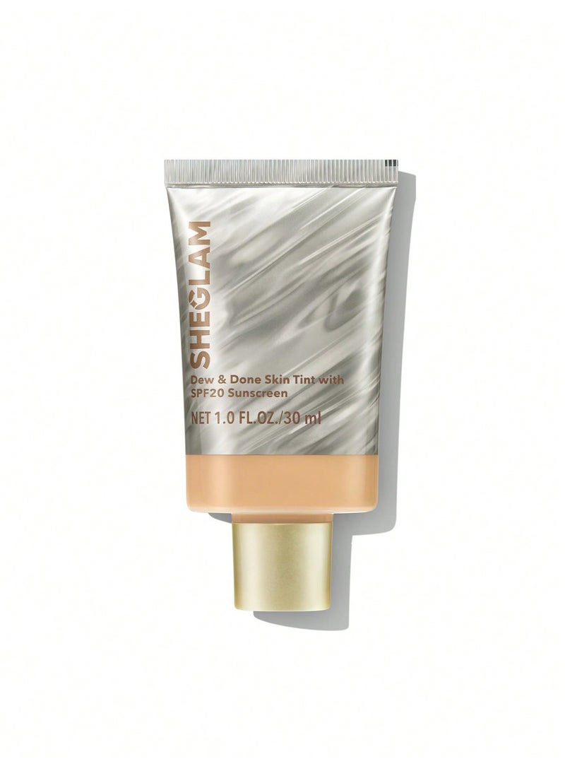 SHEGLAM Dew & Done Skin Tint With SPF20 Shell - Image 1