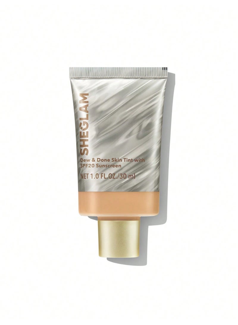 SHEGLAM Dew & Done Skin Tint With SPF20 Nude - Image 1
