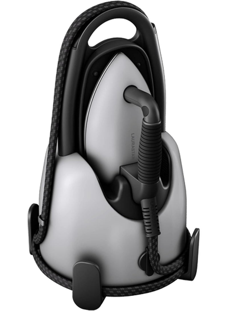 Laurastar Lift Xtra Aluminium 3-in-1 Steam Iron Station | Irons, Steams & Purifies | Hygienic Dry Steam | 3D Soleplate | Single Temperature | Removable Water Tank | Vertical Ironing 1.1 L 2200 W 000.0845.535 Aluminium - Image 2