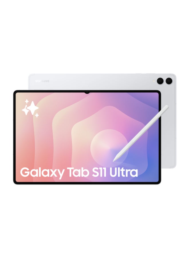 Samsung Galaxy Tab S11 Ultra AI Tablet Silver WiFi 12GB RAM 512GB - Middle East Version - Image 1