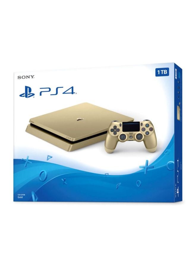 Sony Renewed - PlayStation 4 Slim 1TB Console - Gold - Image 5
