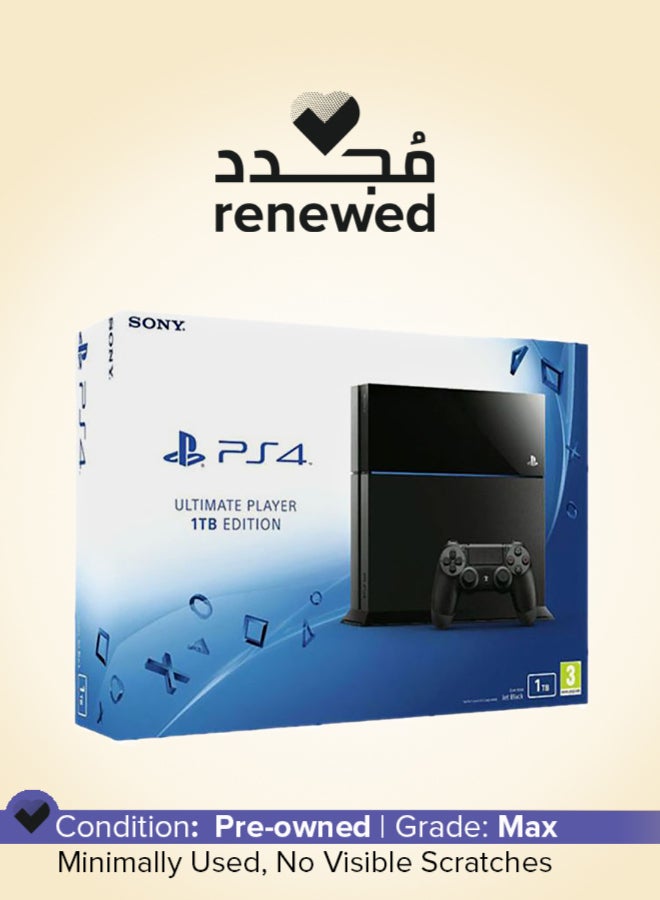 Sony Renewed - PlayStation 4 1TB Console With Controller - Black - Image 1