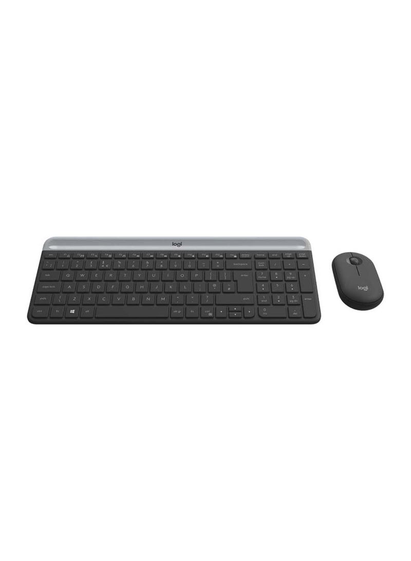 Logitech Renewed - Slim Combo MK470 RF ARA Graphite - Image 5
