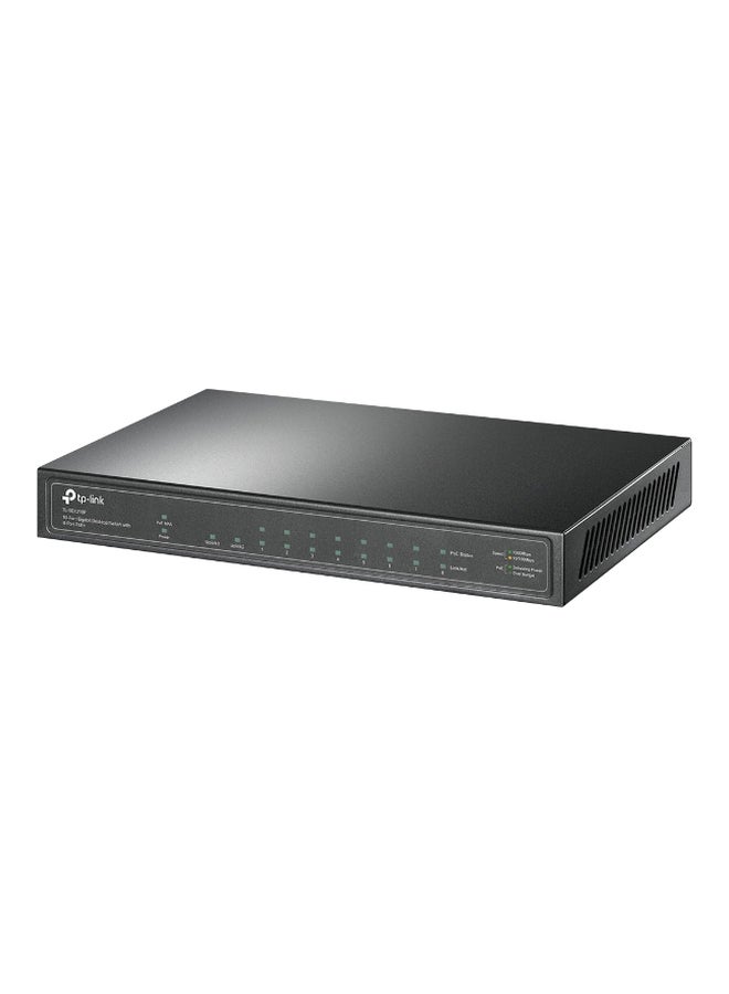 TP-LINK Renewed - 10-Port Gigabit Desktop Switch with 8 Port PoE+ Ethernet Switch black - Image 3