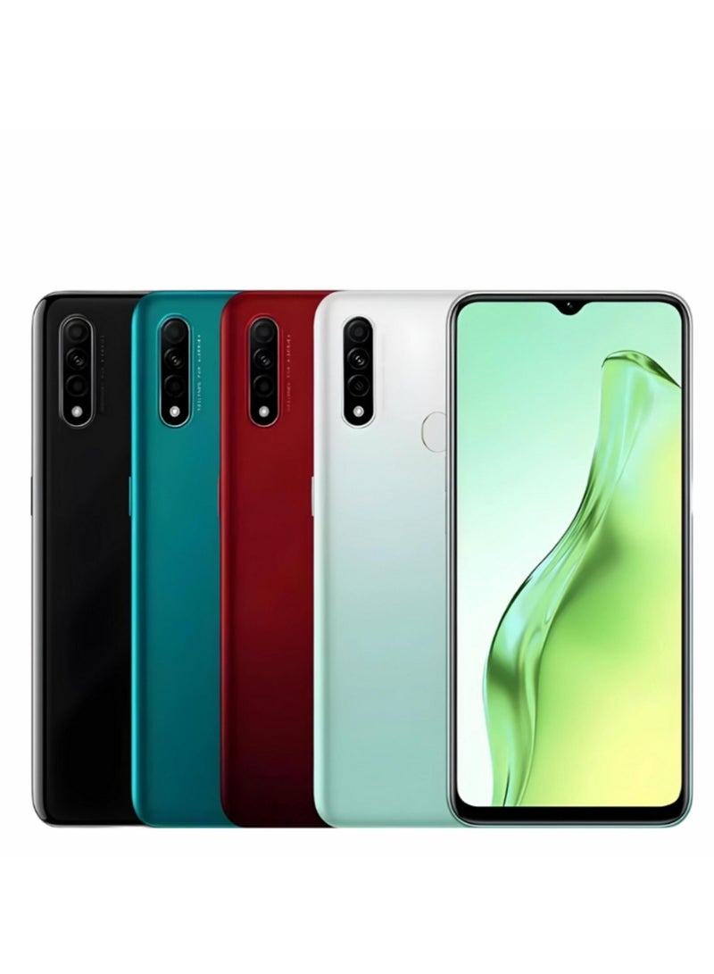 أوبو A31 ثنائي الشريحة أحمر 6 جيجابايت رام 128 جيجابايت 4G LTE + حزمة هدايا مجانية شاحن عالي الطاقة نوع-C و USB-A - Image 3