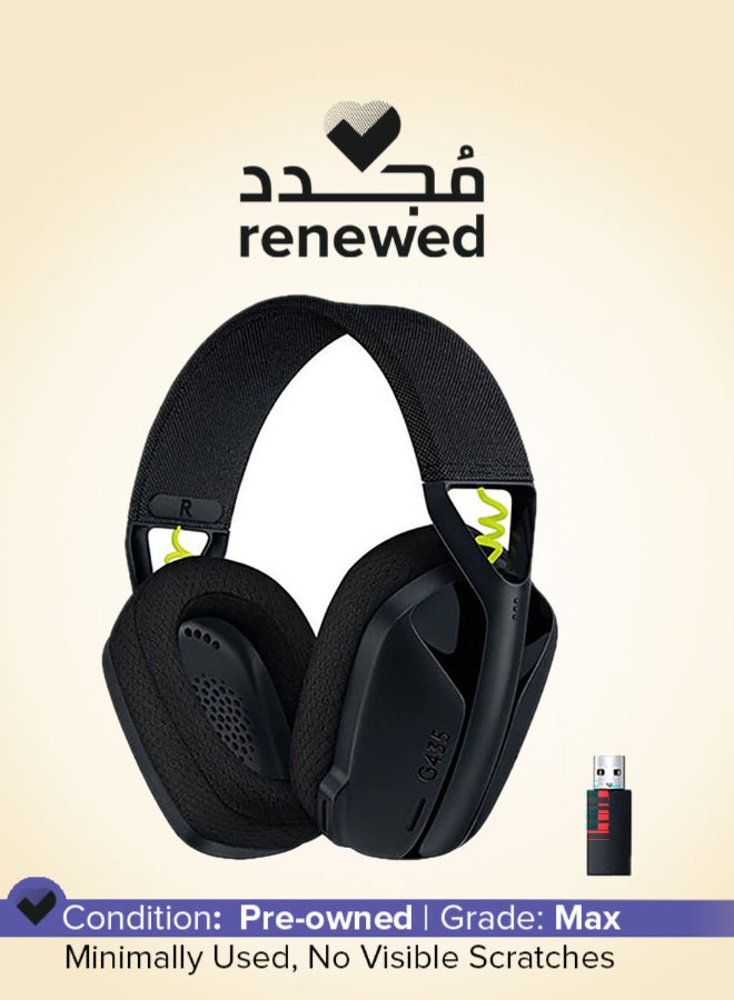 Logitech Renewed - G435 LIGHTSPEED and Bluetooth Wireless Gaming Headset - Image 1