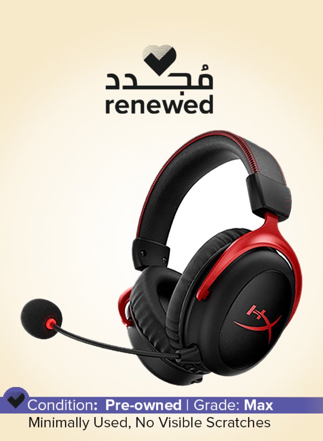 HYPERX Renewed - HyperX Cloud II Wireless Gaming Headset For PS4/PS5/XOne/XSeries/NSwitch/PC - Image 1