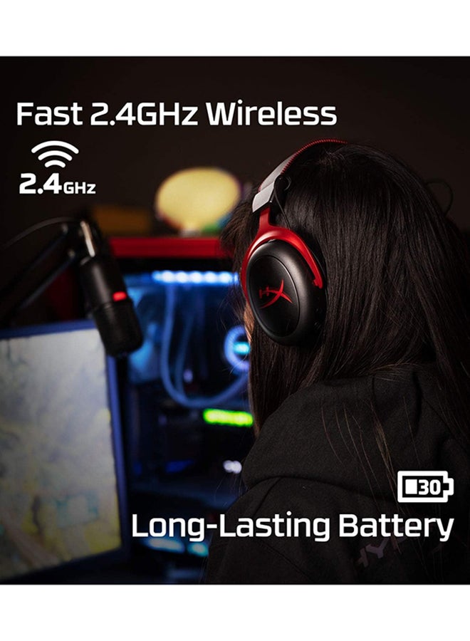 HYPERX Renewed - HyperX Cloud II Wireless Gaming Headset For PS4/PS5/XOne/XSeries/NSwitch/PC - Image 2