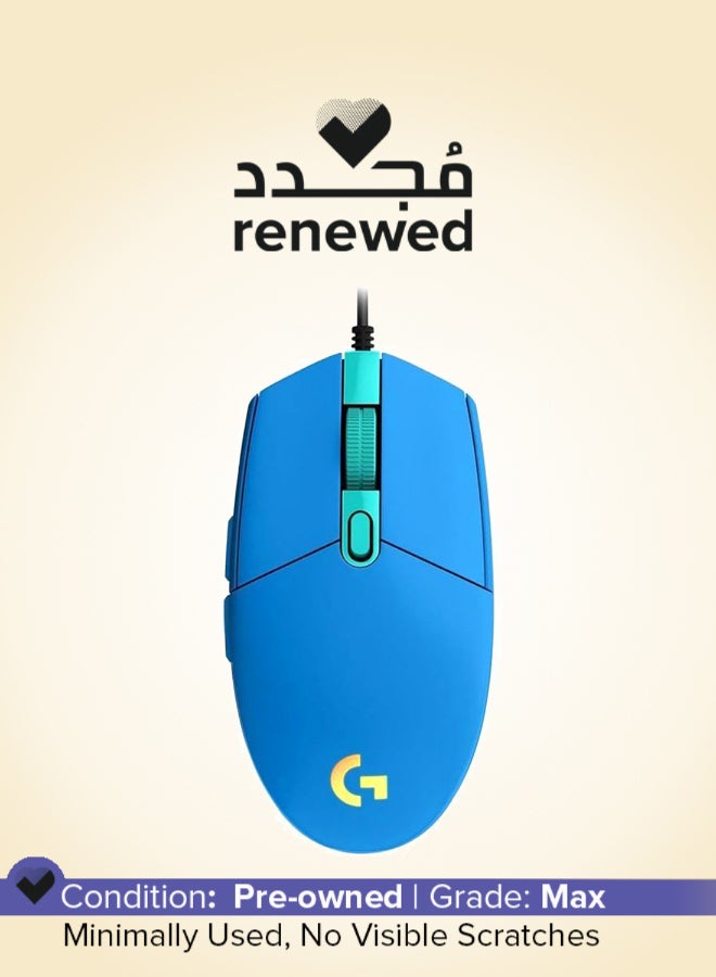 Logitech Renewed - G203 LightSync Gaming Mouse -wired - Image 1